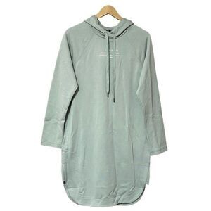 G-Star Raw Women’s Hooded Sweater Dress Iceberg Green Mint Athleisure Small NWT​